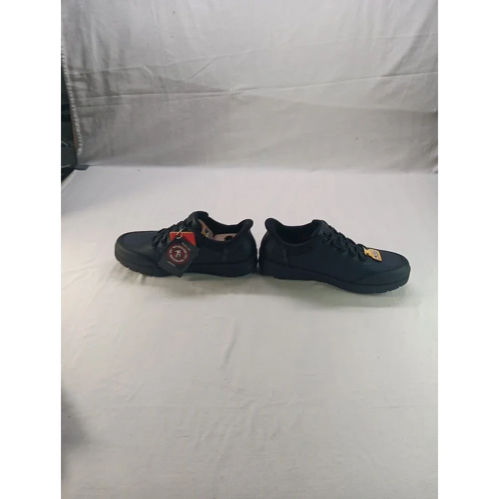 Skechers Work Nampa Knotly Slip Resistant Hands Free Slip-Ins Men’s 10.5 Black